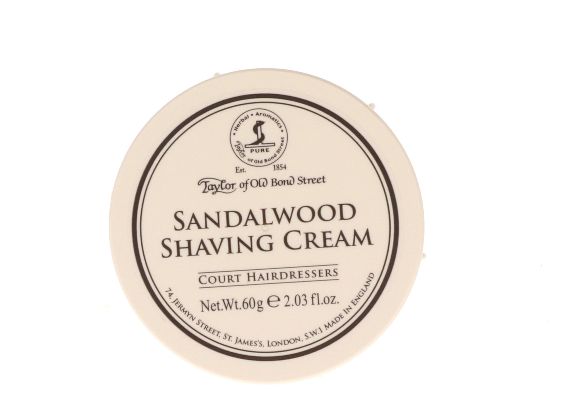 Taylor of Old Bond Street Sandalwood Shaving Cream 60 ml