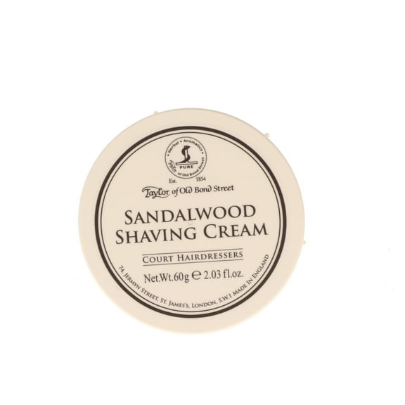 Taylor of Old Bond Street Shaving Cream Bowl, Sandalwood 75 ml