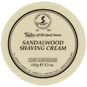 Taylor of Old Bond Street Sandalwood Shaving Cream Bowl for Men, 5.3 Oz