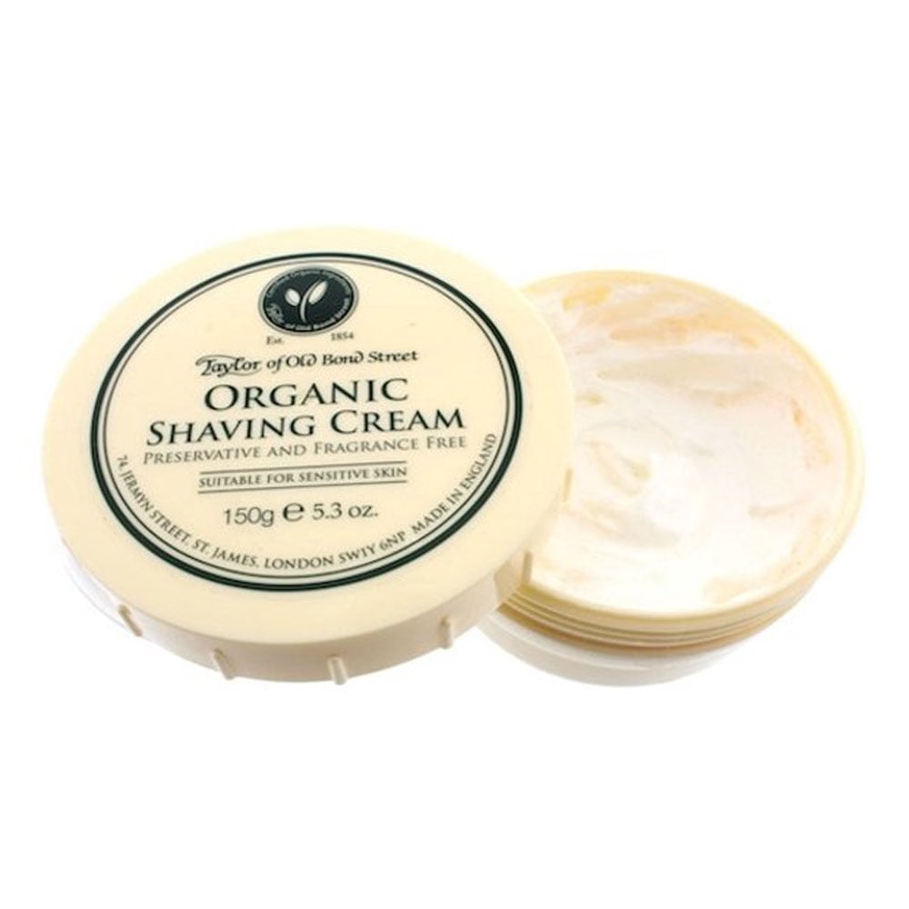 Shaving Cream oz 150 Taylor Organic / Street g Bond of Old 5.3