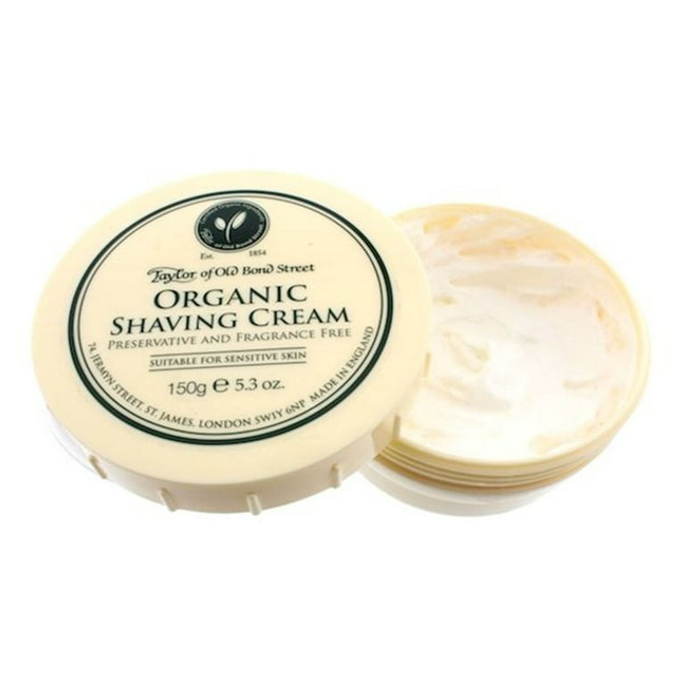 Taylor of Old Bond Street Shaving Cream Organic 150 g / 5.3 oz