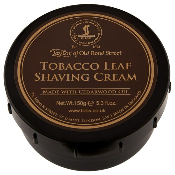 Taylor of Old Bond Street Tobacco Leaf Shaving Cream 150 g null