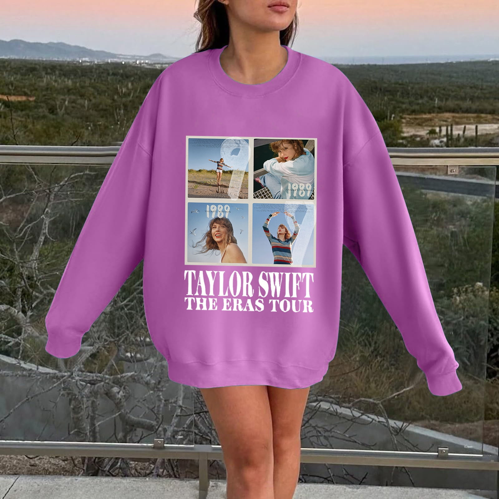 Taylor's Sweatshirts Women's TS Tour Crewneck Sweatshirts Taylor Swift