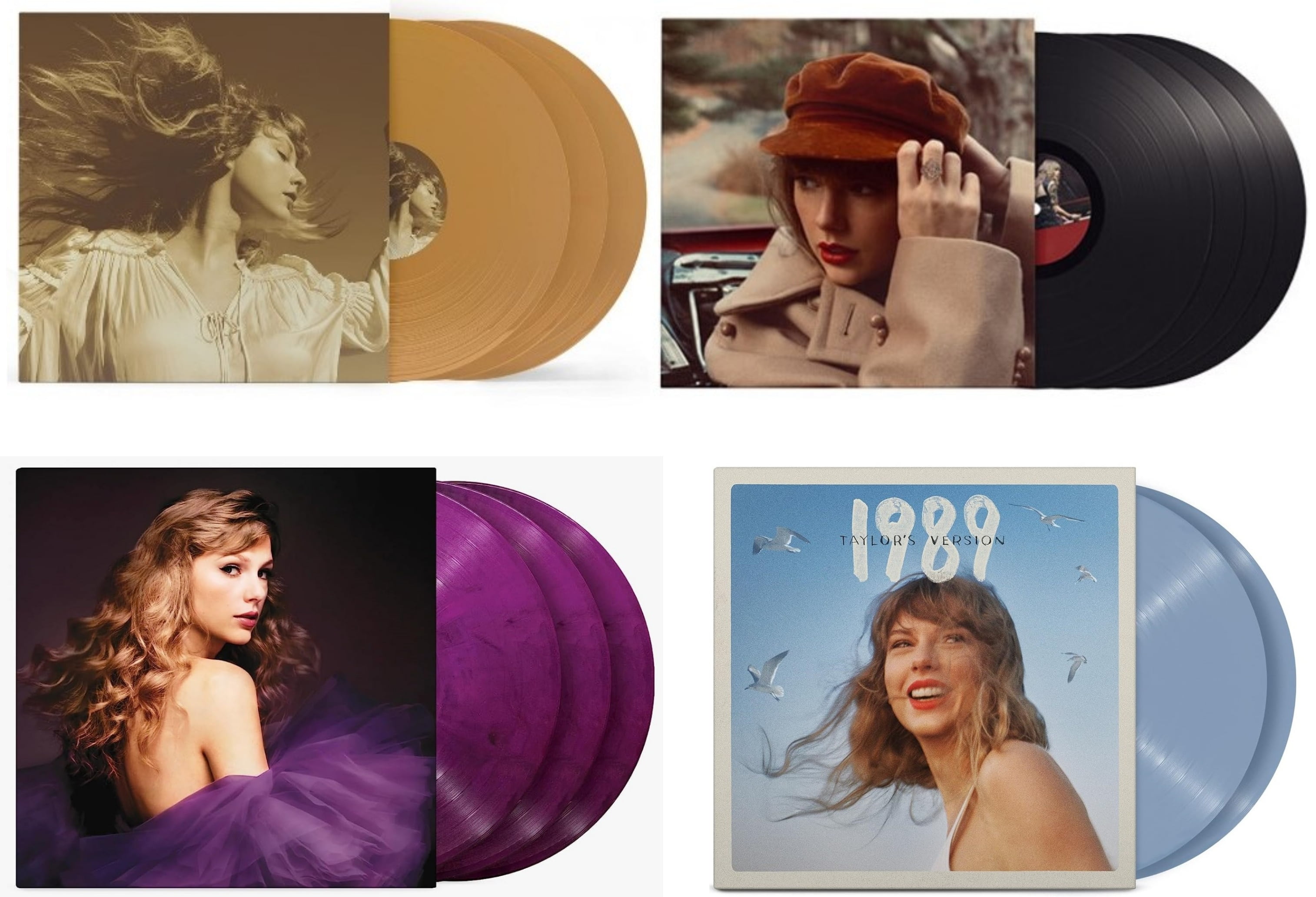 Taylor Swift: Midnights Vinyl LP Collection (All 4 Variants)