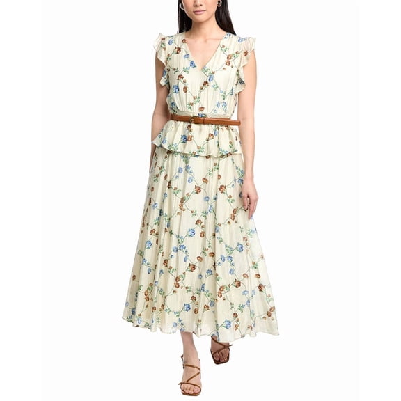 Taylor womens Maxi Dress, 12, White