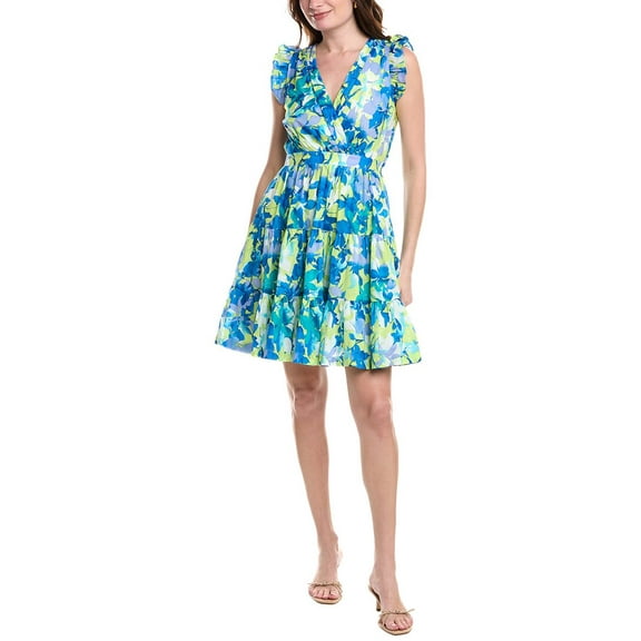 Taylor womens  Mini Dress, 8, Green