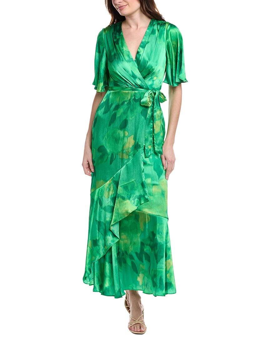 slim fit dress slacks Sage Gold Plus Size Sleeveless Metallic Crinkle Midi Dress