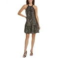 thumbnail image 1 of Taylor womens  Sequin Dress, 8, Brown, 1 of 2