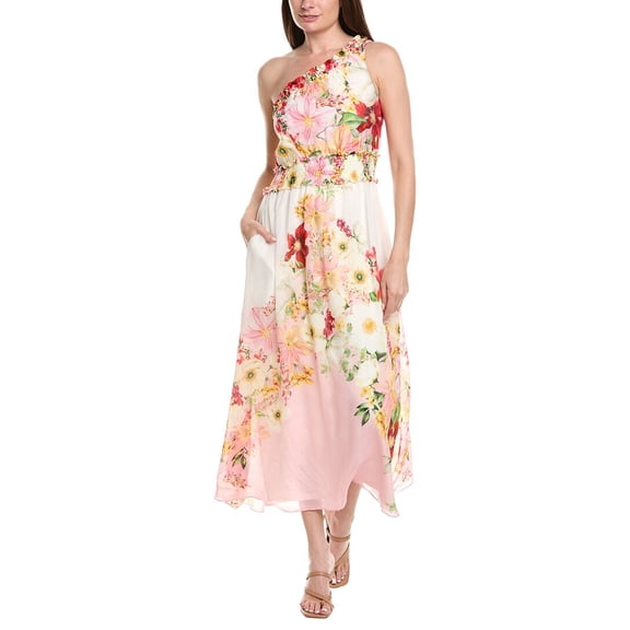 Taylor womens Sleeveless Maxi Dress, 16, White