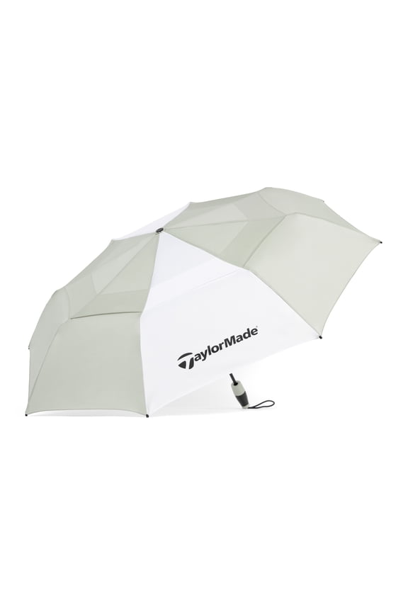 47-inch Vortexvent Compact Auto-Open Golf Umbrella, Sage Green/White