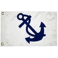 thumbnail image 1 of TaylorMade 93079 Nylon Officer Flag, 12" x 18" - Fleet Captain, 1 of 2