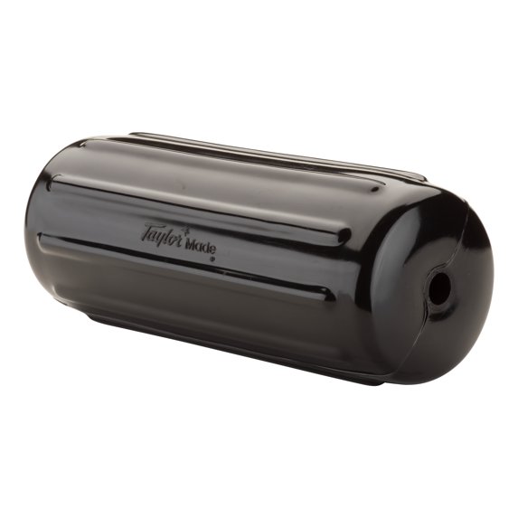 Taylor Made Big B Inflatable Boat Fender, Black Onyx, 12 in x 34 in, Model 71034