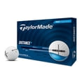 thumbnail image 1 of TaylorMade 2025 Distance Plus Golf Balls 12pk, White, 1 of 5