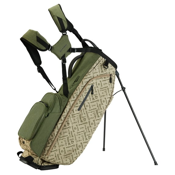 TaylorMade FlexTech Crossover 24 Sage Tan Stand Golf Bag