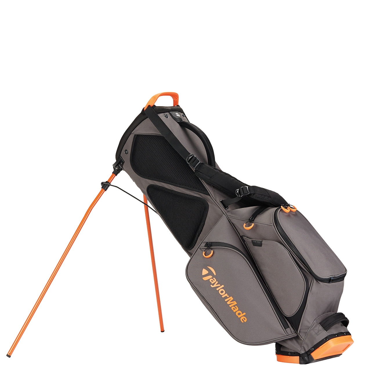 TaylorMade FlexTech Lite Golf Stand Bag Gray Orange - Walmart.com