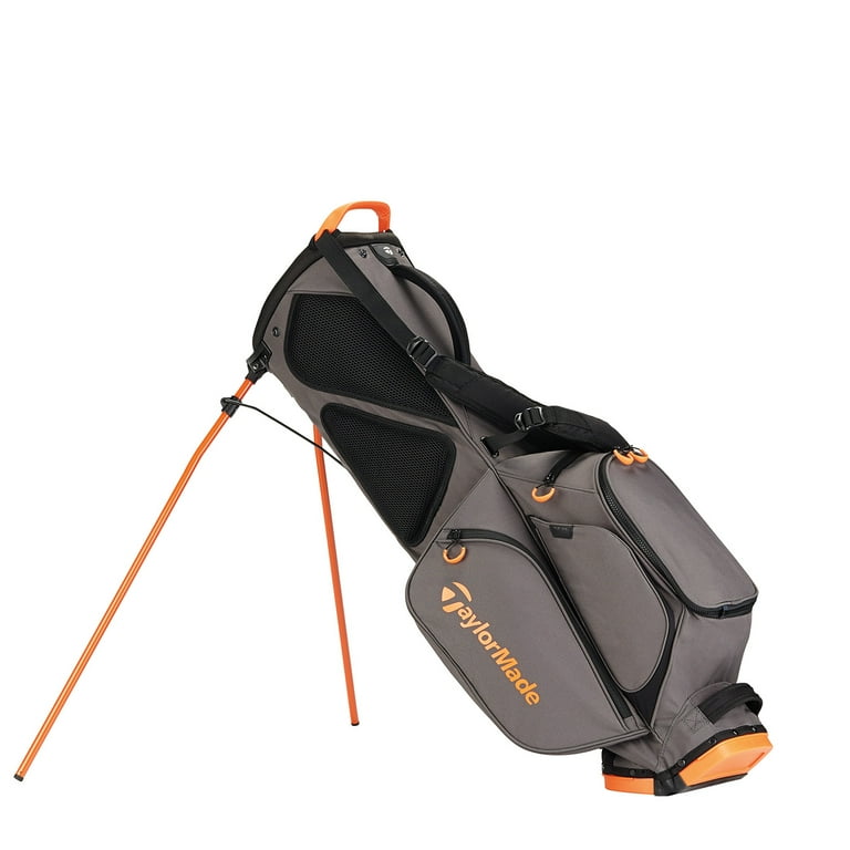 TaylorMade FlexTech Lite Golf Stand Bag Gray Orange - Walmart.com