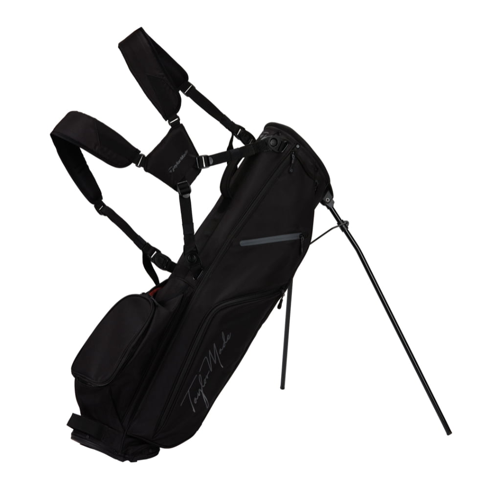TaylorMade Flextech Carry Stand Golf Bag - Black - New 2023