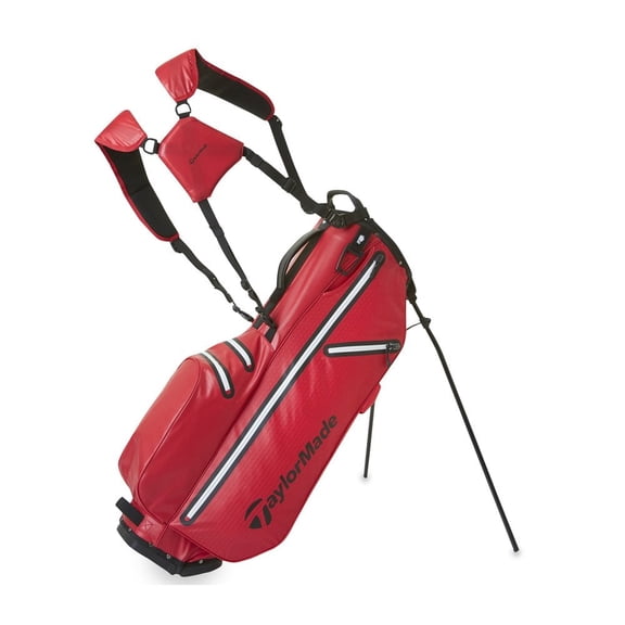 TaylorMade Golf Flextech Waterproof Stand Bag Red