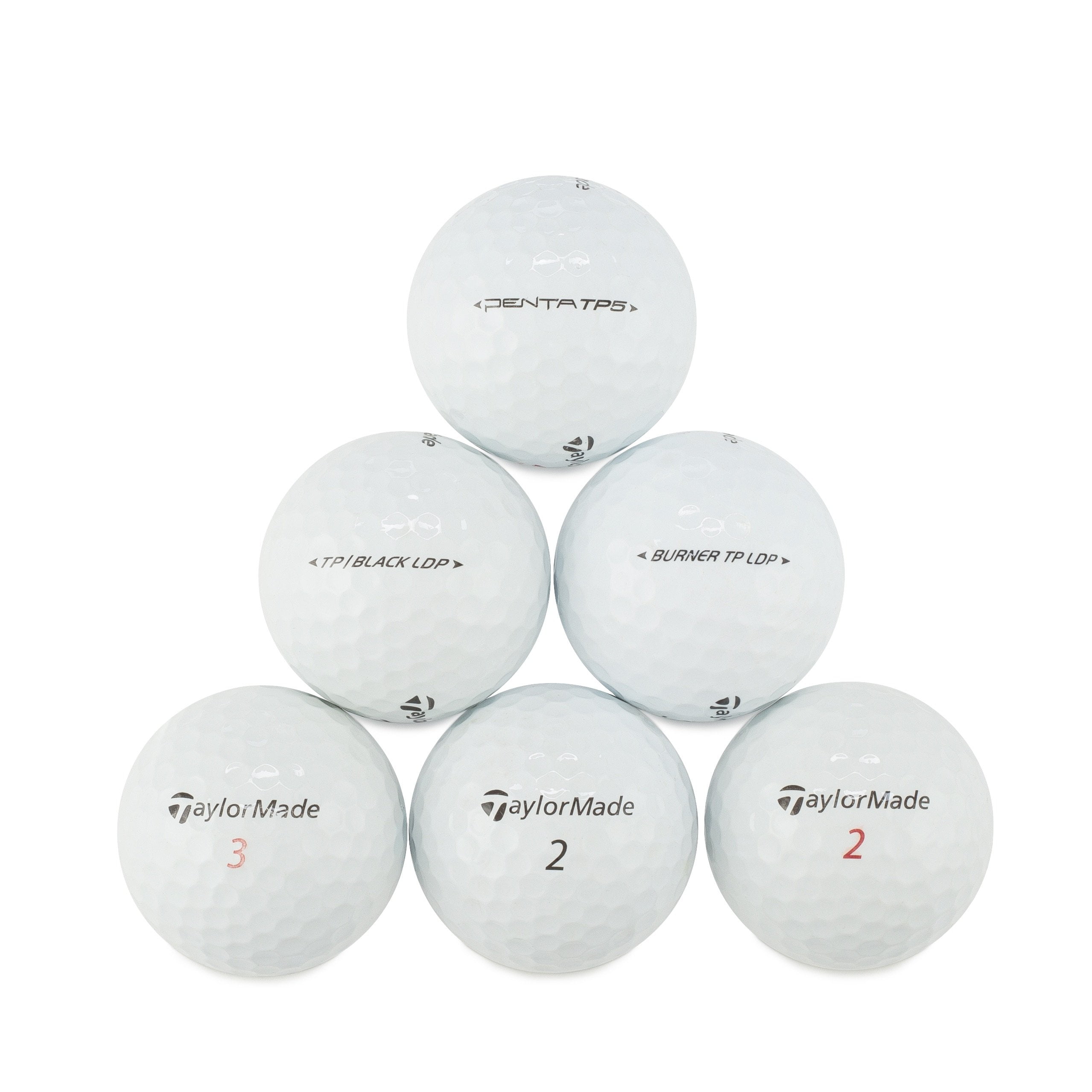 TaylorMade Golf Balls, Mint Quality, 50 Pack, by Hunter Golf