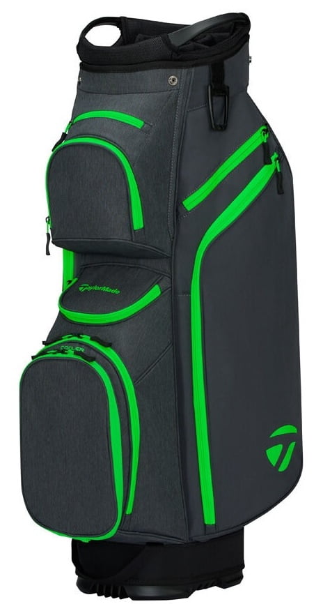 TaylorMade Golf Cart Lite Bag Grey/Neon Green
