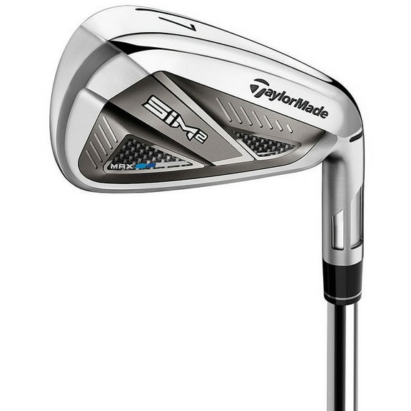 TaylorMade Golf Club SIM 2 MAX 5-PW, AW Iron Set Stiff Steel New
