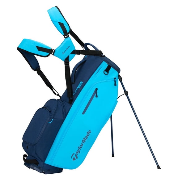 TaylorMade Golf Flextech Crossover Stand Bag Cyan/Navy