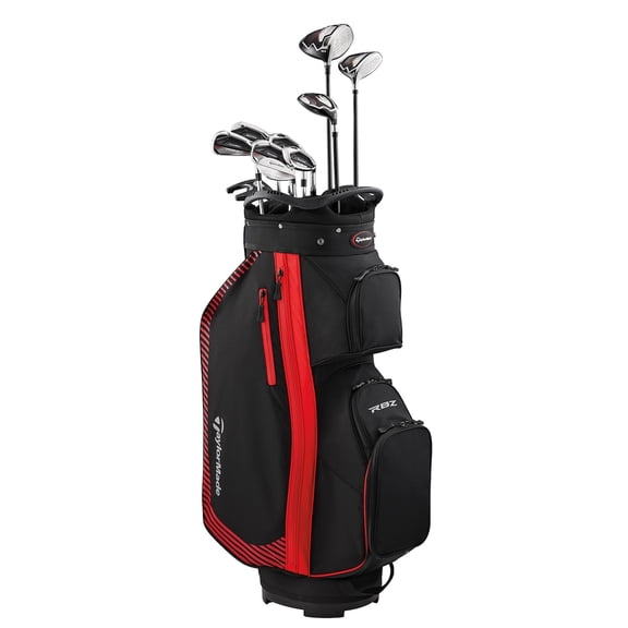 TaylorMade Golf LH RBZ Speedlite 11 Piece Complete Set W/Bag Graphite Stiff Flex (Left Handed)