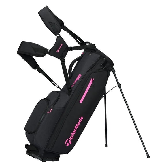 TaylorMade Golf Ladies Flextech Stand Bag Black/Pink