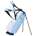 thumbnail image 1 of TaylorMade Golf Ladies Prior Generation Flextech Stand Bag White/Light Blue, 1 of 2