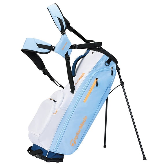 TaylorMade Golf Ladies Prior Generation Flextech Stand Bag White/Light Blue