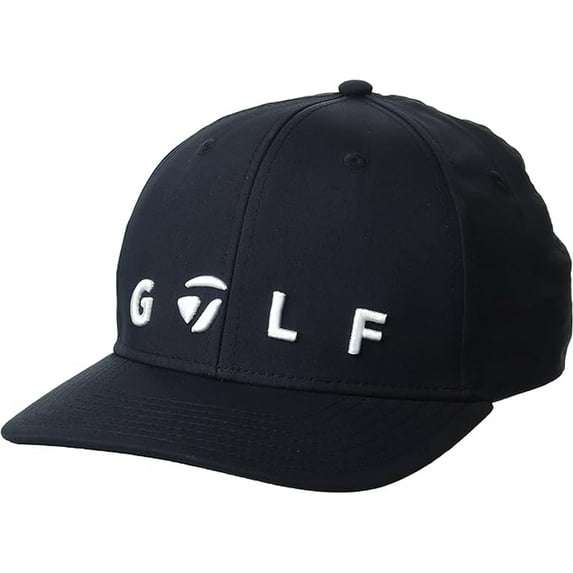 TaylorMade Golf Logo Black Headwear Men Fits All