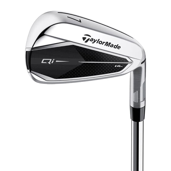 TaylorMade Golf Men's Left-Hand Qi High Launch (5-PW, AW) - KBS Max Lite Stiff - Left-Handed
