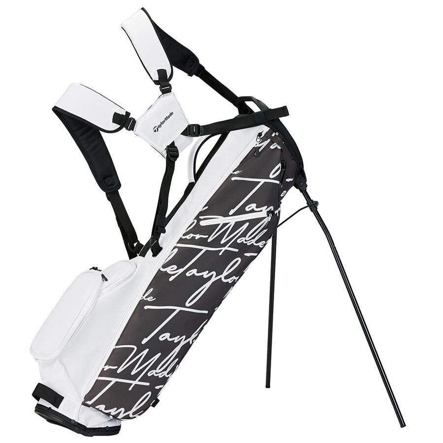 TaylorMade Golf Prior Generation FlexTech Carry Stand Bag Script Icon