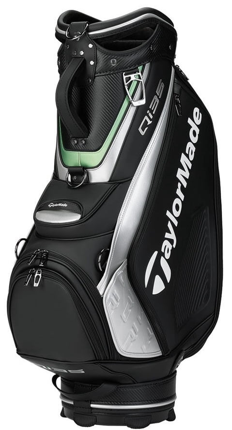 TaylorMade Golf QI35 Tour Staff Bag Black/White
