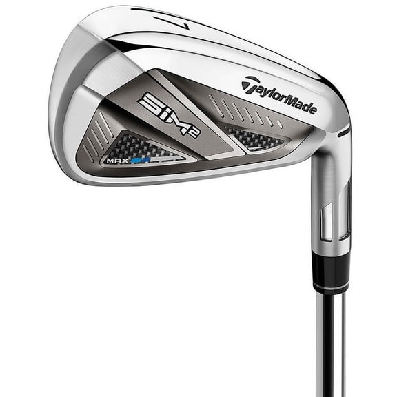TaylorMade Golf SIM2 Max Irons 5-PW/AW Stiff Flex