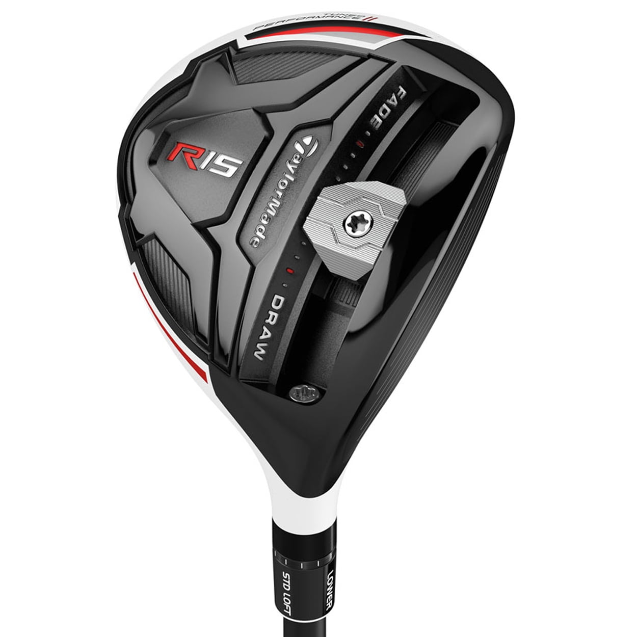 TaylorMade Golf White R15 Fairway Wood, HL #3W (17*) Graphite X