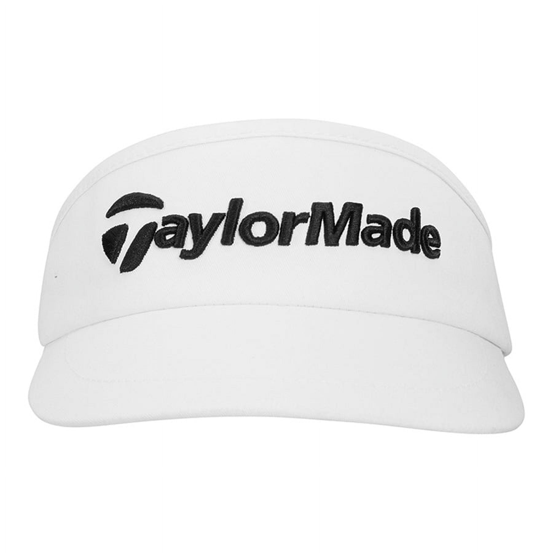 TaylorMade High Crown Golf Visor (White)