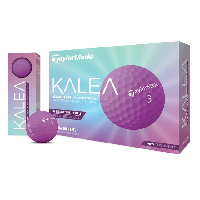 TaylorMade Kalea Purple Women's Golf Balls 12BP