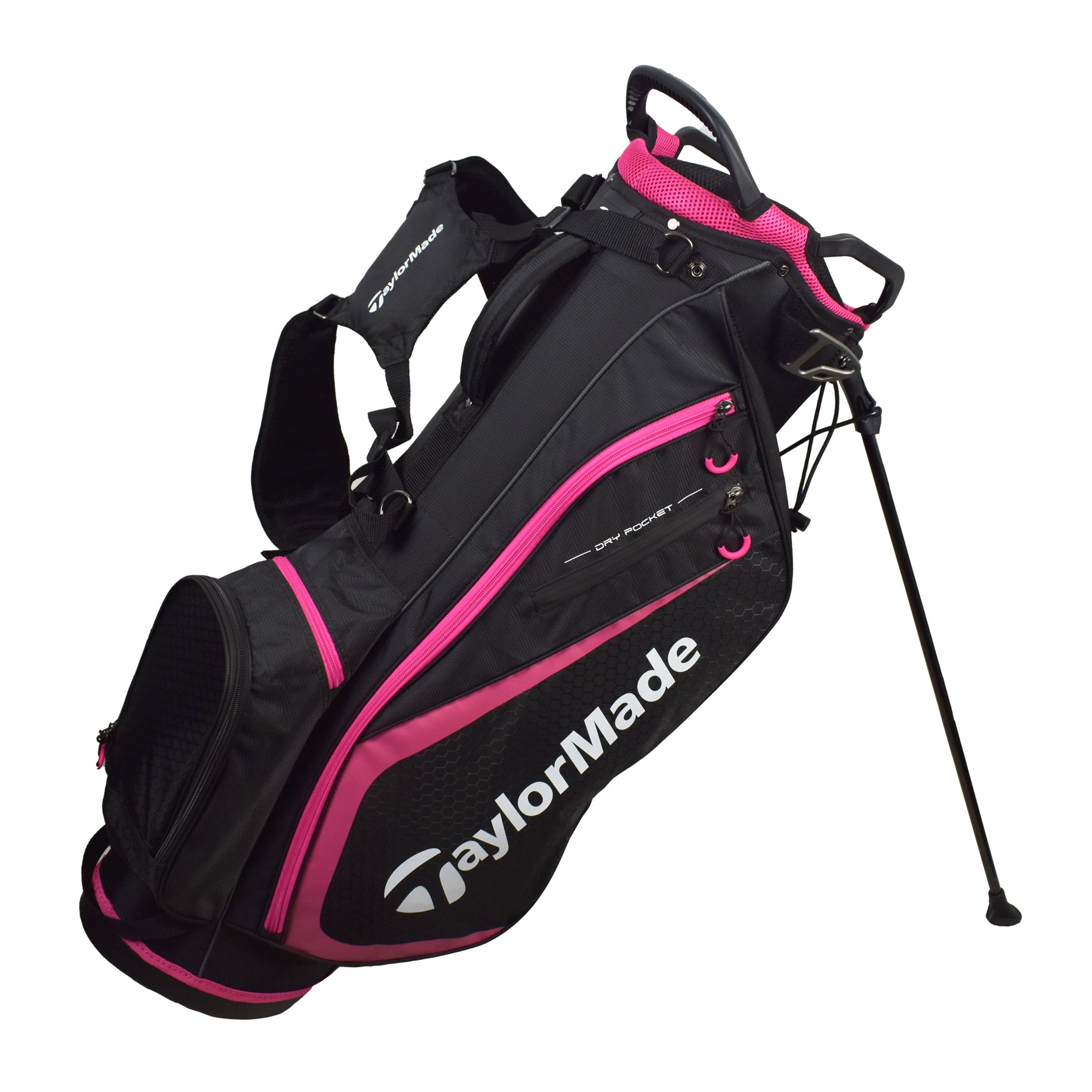TaylorMade Golf Ladies Select Plus Stand Bag, Lightweight, 7-Way