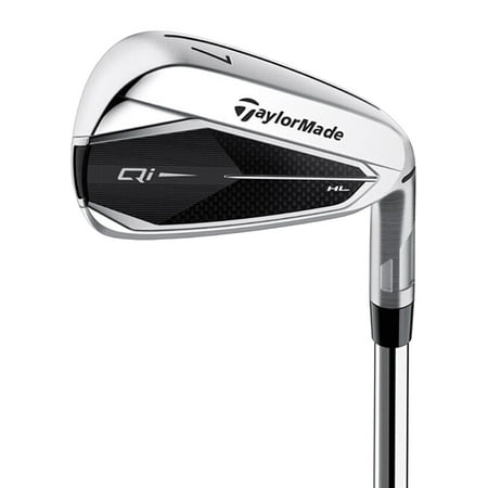 TaylorMade Men's Golf Clubs Qi High Launch Graphite Irons(5-PW, AW),Regular Flex - Right-Handed