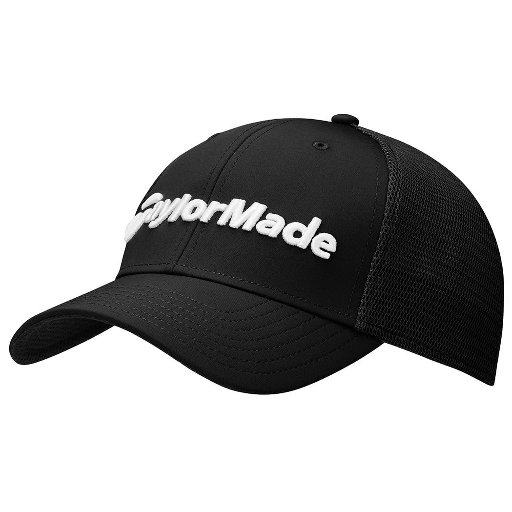 TaylorMade Mens EG Cage Hat 2024 - Black - S/M