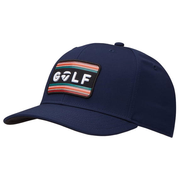 TaylorMade Mens Sunset Snapback Golf Hat 2024 - Navy
