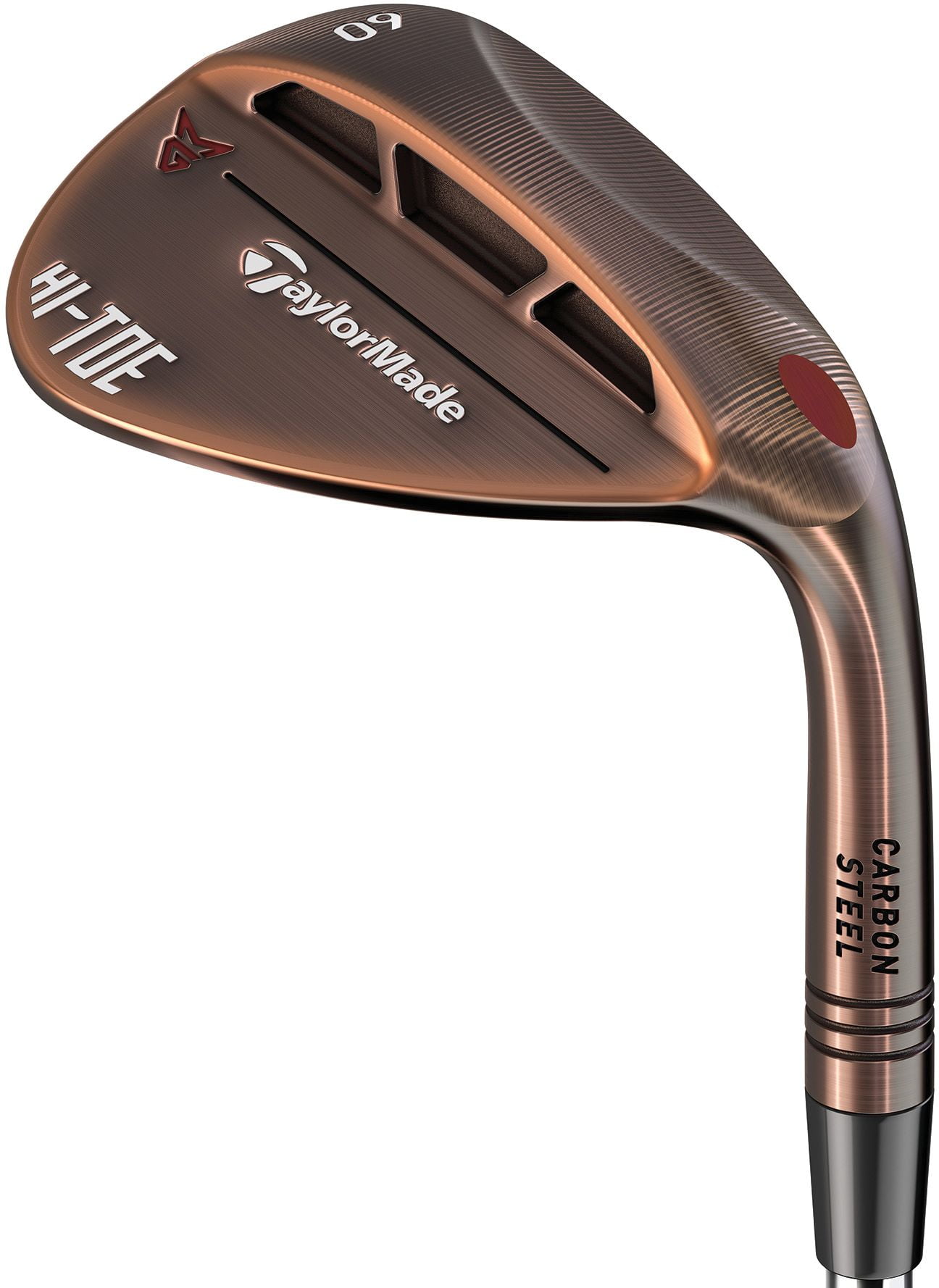 TaylorMade Milled Grind Hi-Toe Golf Wedge (Left Hand, Aged Copper Finish,  60Â° Loft)