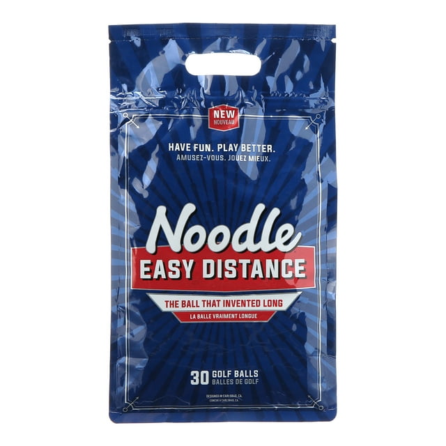 TaylorMade Noodle Easy Distance Golf Balls, 30 Pack