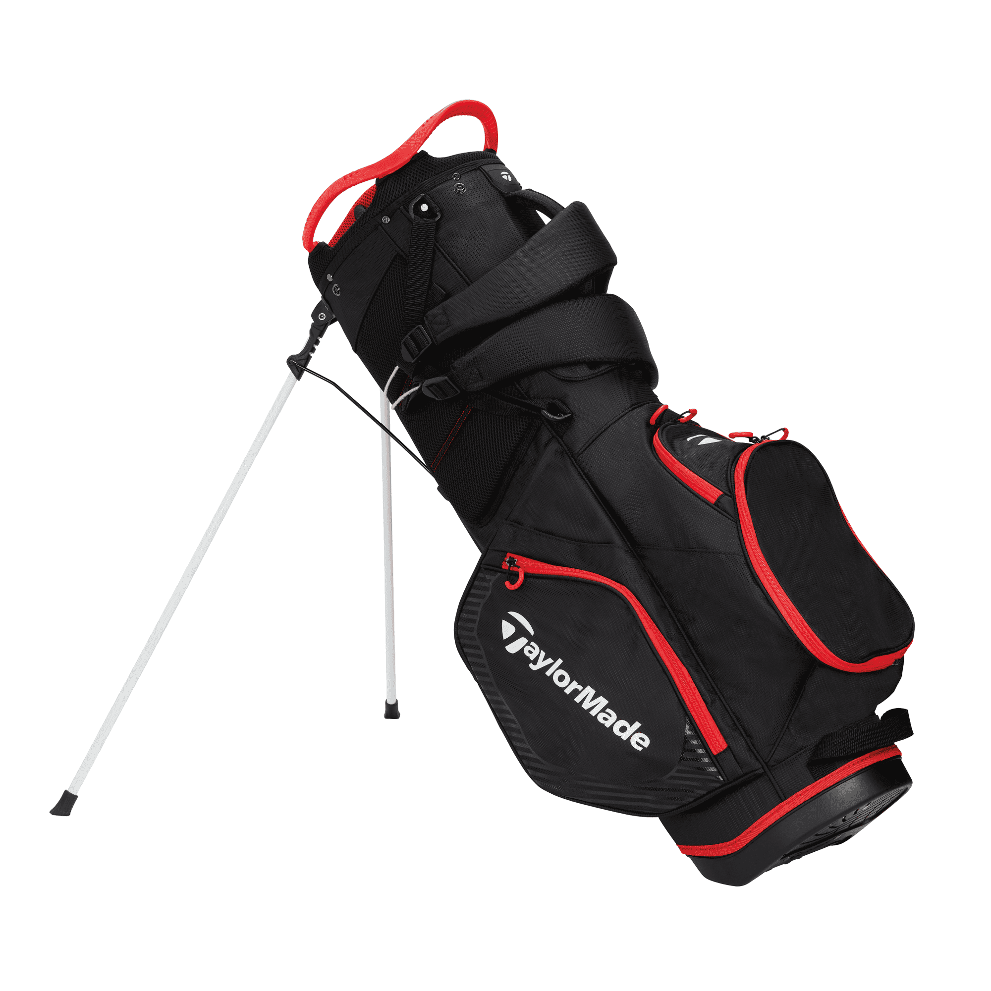 TaylorMade Pro Stand Golf Bag - Black/Red - Walmart.com