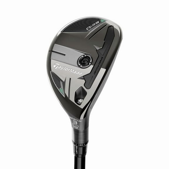 TaylorMade 107230 Qi35 Rescue Hybrid - Left Hand - 3H - Stiff Flex - Matte Gray