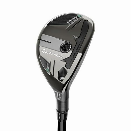 TaylorMade 107232 Qi35 Rescue Hybrid - Left Hand - 4H - Stiff Flex - Matte Gray