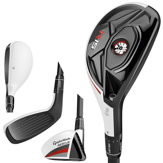 TaylorMade Golf White R15 Hybrid Rescue Club, #3h (19*) Graphite Regular - Right-Handed