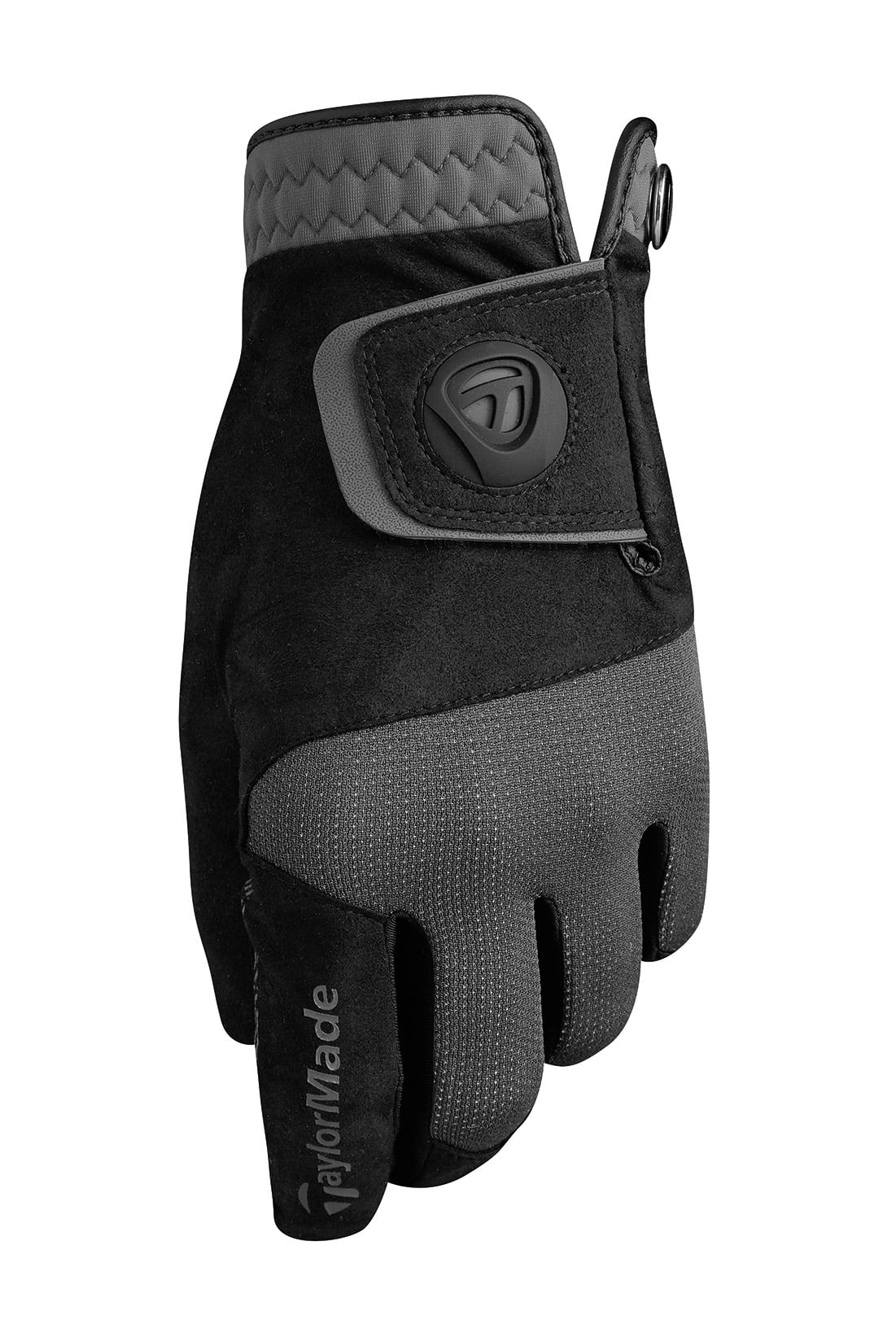 TaylorMade Rain Control Golf Gloves Large Black/Gray