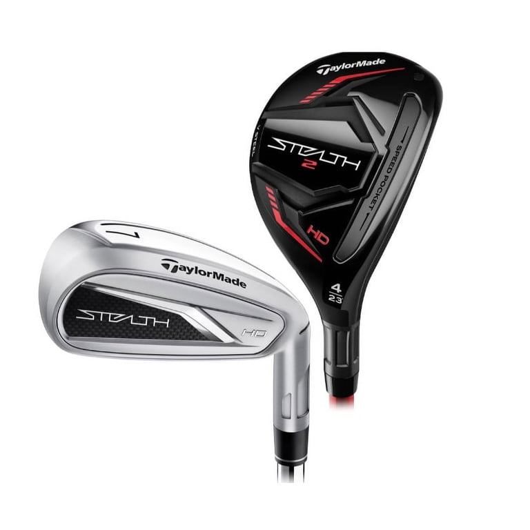 TaylorMade STEALTH 2 HD Combo 4-PW Iron Set Stiff Steel New 
